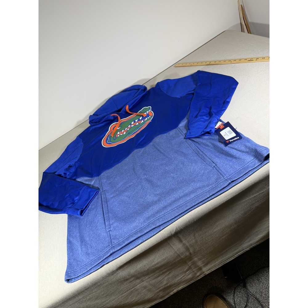 Florida Gators Sweatshirt Adult XXL Blue Pullover Fanatics Hoodie NCAA Mens - Picture 3 of 11